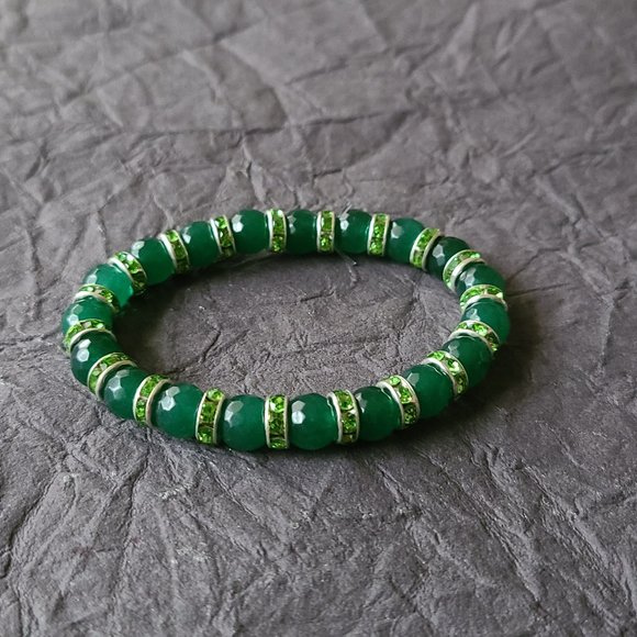 JewelrybyJohnM Jewelry - Handmade Agate bracelet-Christmas bracelet-Gemstone bracelet-Gemstone jewelry